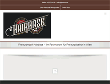 Tablet Screenshot of hairbase.at